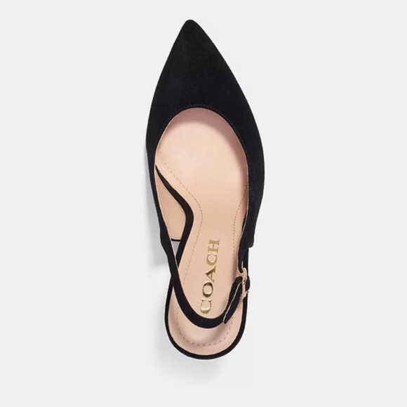 New 🌑✨Coach Sutton Slingback Pump With Recycled Glitter - Picture 3 of 4